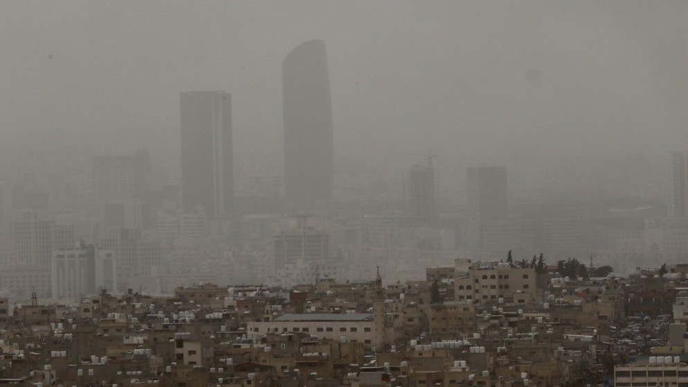 منخفض خماسيني يؤثر على الأردن الثلاثاء