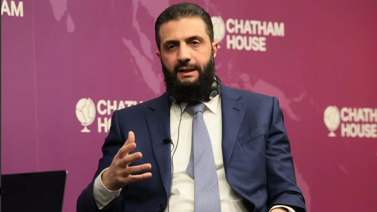 تفاصيل حديث الشرع في المعهد الملكي للشؤون الدولية تشاتام هاوس خلال زيارته إلى لندن