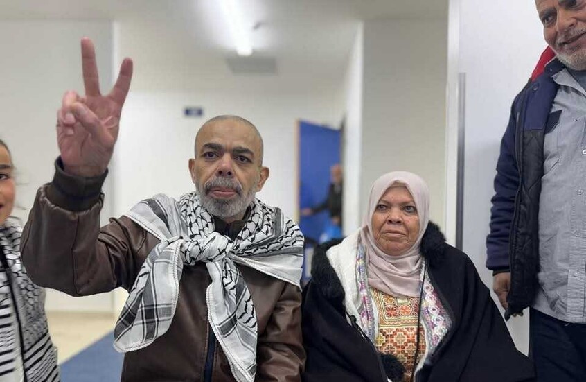 عميد أسرى غزة طليق بعد 33 عاما من السجن